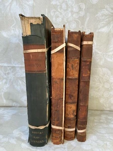 4 libros Leyes de Carolina del Norte 1831-1870 cubiertas separadas - Imagen 1 de 12
