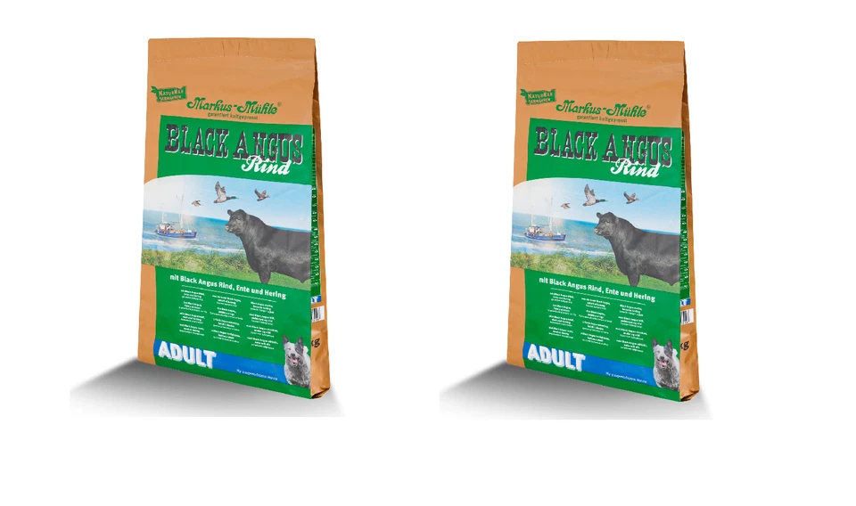 Markus Mühle Black Angus Rind - ADULT 2x15kg (mindestens 5 Monate haltbar) - Bild 1 von 1