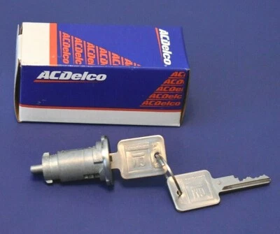Cilindro de bloqueo de encendido AC Delco 1980-90 GMC B6000 C5000 C6000 C7000 P2500 P3500 Foto 1 de 4