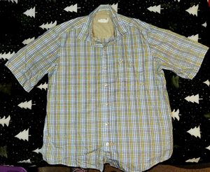 Ecko Unltd Mens Classic Material Multicolor Plaid Rhino Casual Dress Shirt Sz M! - Picture 1 of 8
