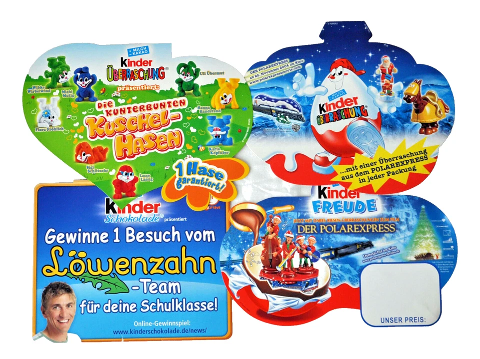 4 wunderschöne FERRERO Werbeaufsteller , wie Original Foto - Bild 1 von 1