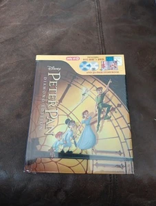 Peter Pan Diamond Edition Blu-Ray & DVD TARGET EDITION W/ STORYBOOK (RARE) - Picture 1 of 2