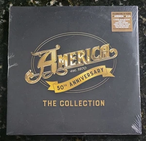 AMERICA 50th Anniversary: The Collection 2019 Barnes Noble 2xLP Vinyl LP Best Of - Picture 1 of 6