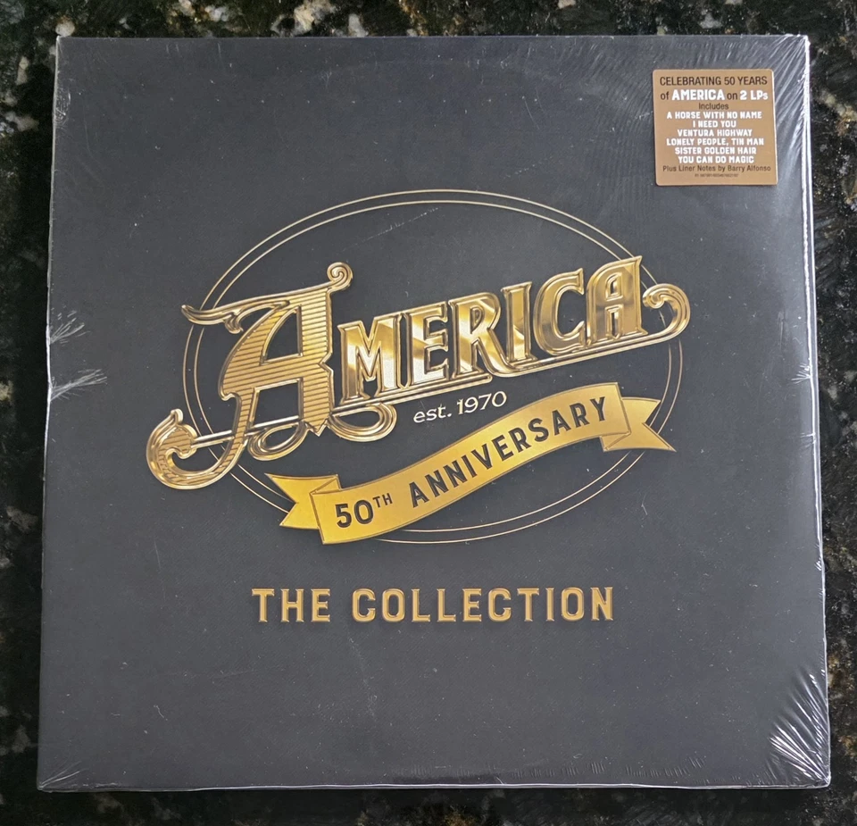 America 50th Anniversary The Collection Vinyl 2 LP