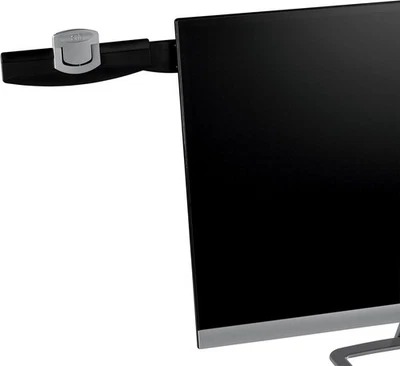 Monitor Document Clip Mount for Screen or Laptop Black - Image 1 of 4