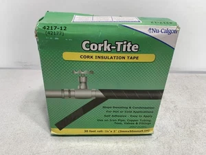 Nu-Calgon 4217-12 Cork Insulation Tape 30' x 1/8" x 2" - Picture 1 of 4