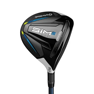 TaylorMade SIM2MAX FairwayWood 5W 18deg RH TENSEI BLUE TM50 Flex S HC New - Image 1 of 4