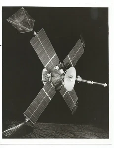 NASA photo 8 x 10": release 10/28/64 64-H-2606 Mariner Mars Spacecraft satellite - Picture 1 of 2