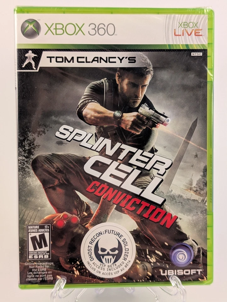Tom Clancy's Splinter Cell: Conviction (Microsoft Xbox 360)➡️BRAND NEW SEALED🔥 - Image 1 of 4