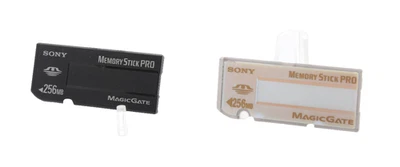 2 Sony Memory Stick Pro Magic Gate 256MB - Image 1 of 2