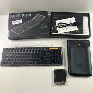 ProtoArc Backlit Foldable Keyboard XK01 Plus Full Size Bluetooth Travel Keyboard - Afbeelding 1 van 13