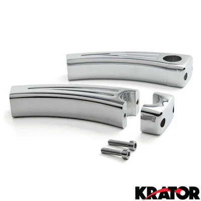 5.5" Chrome Handlebar Riser For Kawasaki VN Vulcan Classic MeanStreak Nomad 1600 - Image 1 of 4