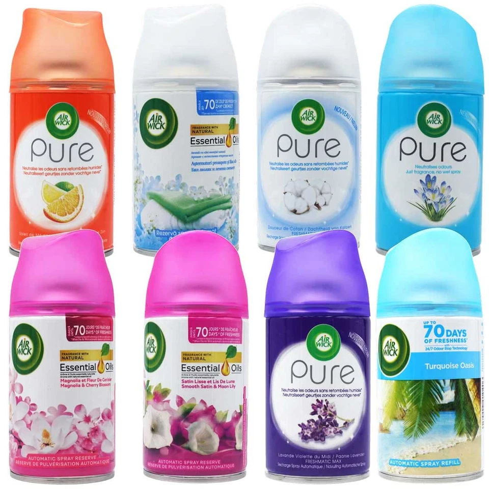 Air Wick Air Freshener Freshmatic Max Refill Variety Selection (Pack of 6) 250ml - Image 1 of 1