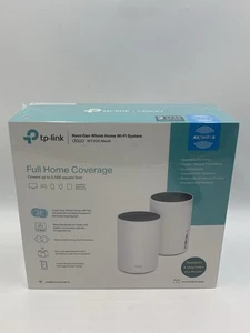 TP-Link Deco W7200 AX3600 Tri-Band WiFi 6 Mesh System 2-Pack 5500 Sq Ft Coverage - Picture 1 of 8