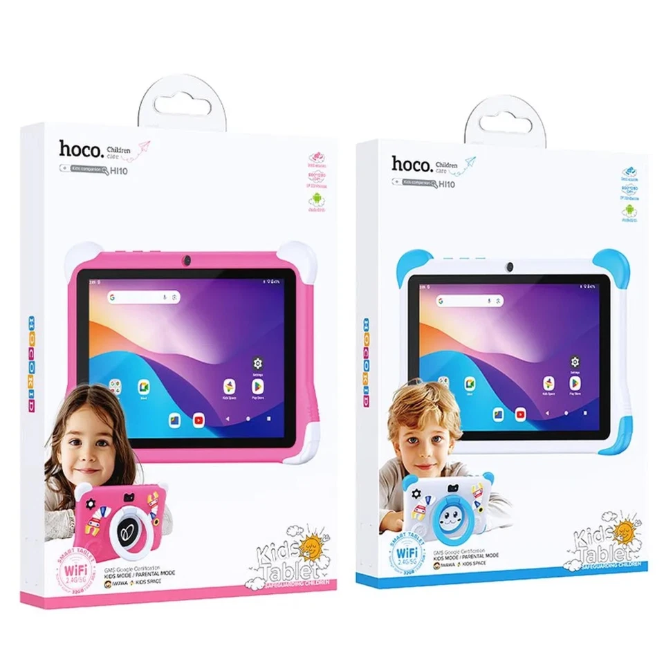 Tablet für Kinder 8-Zoll-HD, 4000 mAh, 3 GB/32 GB, mit Androidsystem 14 - Bild 1 von 1