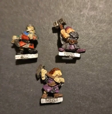 Warhammer Fantasy Old World Citadel Metal C06 Dwarf Dwarves Job Lot - Image 1 of 4