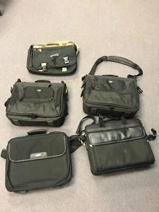 Lot of 5    14"  OR SMALLER Laptop NOTEBOOK Carrying Cases  BAG, USED - Picture 1 of 11