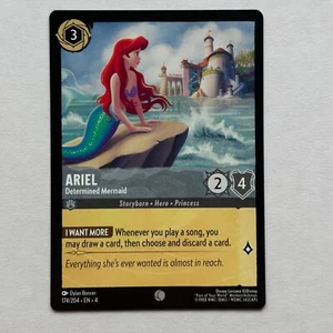 Ariel 174/204 Disney Lorcana Ursula's Return Regular Common Card NM - Picture 1 of 2