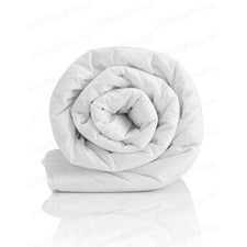 INDULGENCE 4.5 TOG DOUBLE DUVET WITH SATIN STRIPE MICROFIBRE CASING