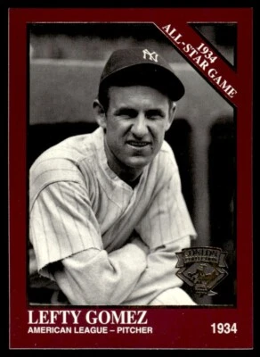 1994 Conlon Collection TSN Burgundy Baseball Lefty Gomez New York Yankees #1088 - Image 1 of 2