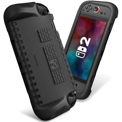 Case for Nintendo Switch 2 (2025) Protective Cover with Ergonomic Grip Game Card - Image 1 of 4