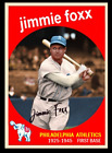 1959 JIMMIE FOXX CARD PERSONALLY MADE  MT