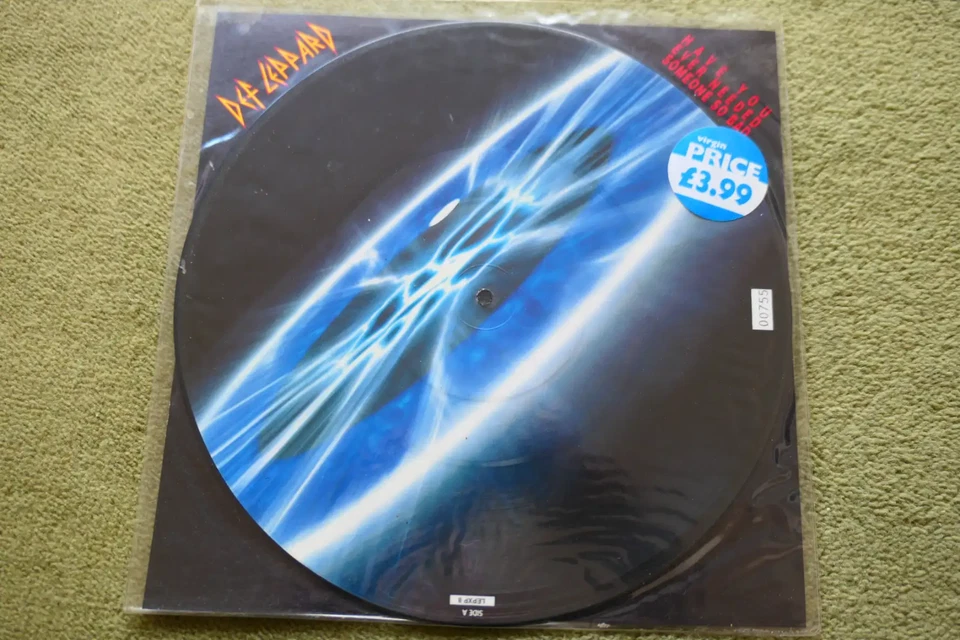 DEF LEPPARD – HAVE YOU EVER NEEDED SOMEONE SO BAD Picture Disc 12″ – Nr MINT UK - Image 1 of 1