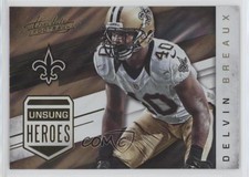2016 Panini Absolute Unsung Heroes Delvin Breaux #4 Rookie RC