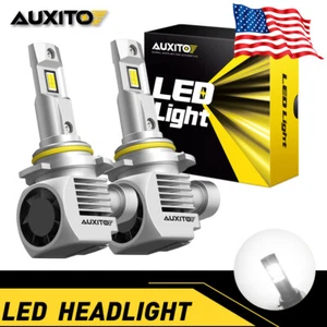 Auxito LED Headlight Bulb Xenon White Super Bright 30000LM 9005 High Beam 6000K - Picture 1 of 10