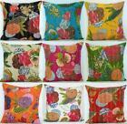 Kantha Pillow Covers, Kantha Cushion Cover, Indian Cotton Pillow Cover JP349