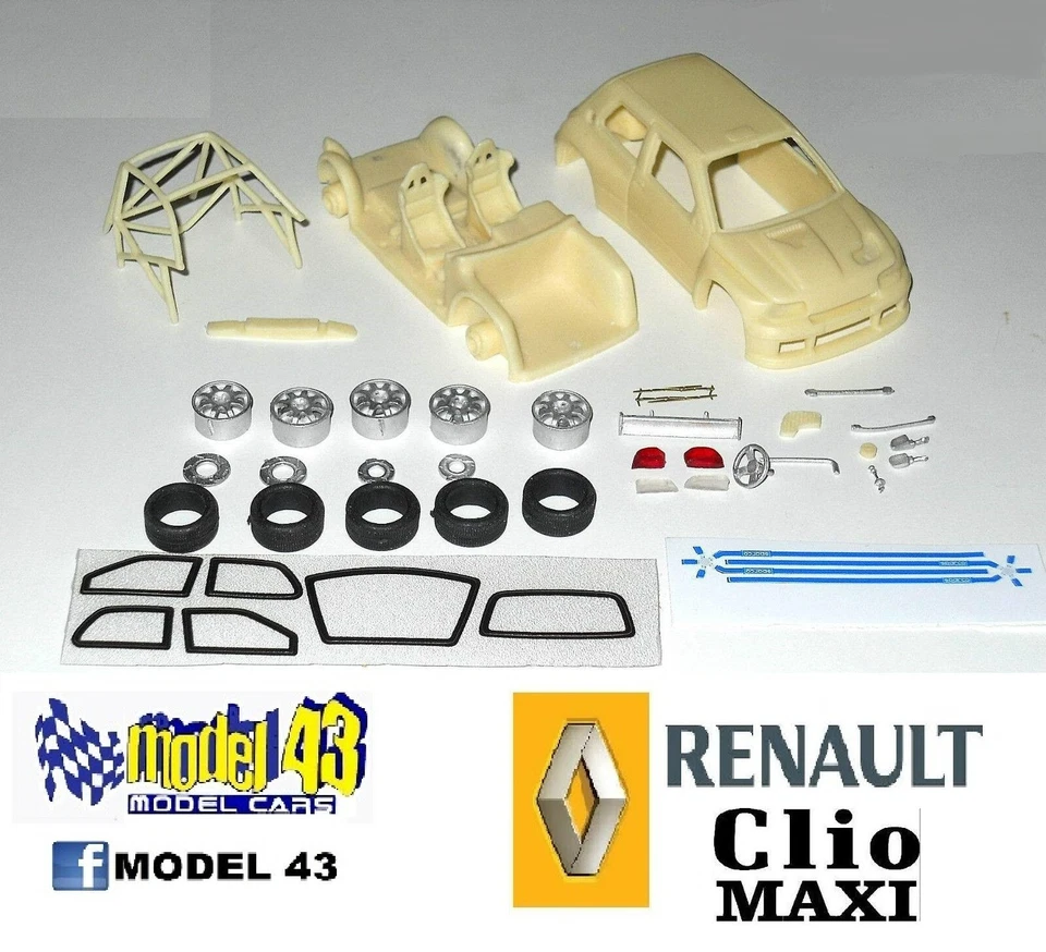 1/43  RENAULT CLIO MAXI  -   KIT MONTAGGIO - - Immagine 1 di 1
