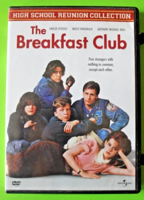 DVD Movie THE BREAKFAST CLUB 1985 Universal Emilio Estevez - Image 1 of 3
