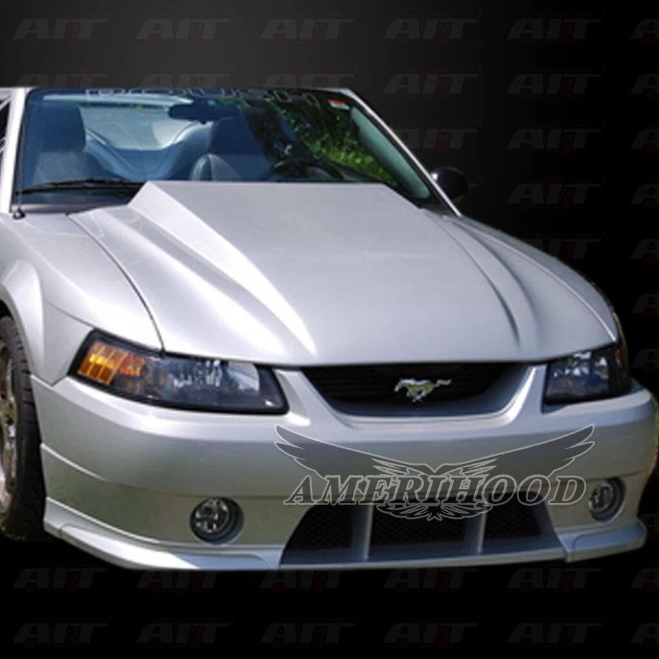 Fits Ford Mustang 1999-2004 Type-Cowl Style(3 Inch) Heat Extraction Cooling Hood Foto 1 de 4