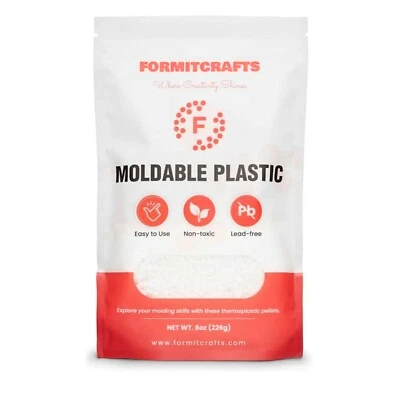 Thermoplastic Polymorph Beads Moldable For Crafts 1 Pound - Image 1 of 4