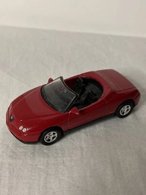 Welly Voiture Alfa Romeo Spider Cabriolet Rouge - Rétro Friction - Métal - Photo 1/4