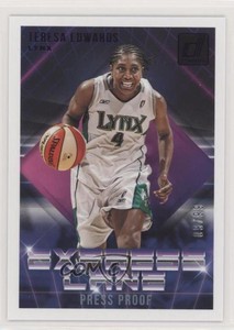 2019 Panini Donruss WNBA Express Lane Press Proof Purple /99 Teresa Edwards HOF