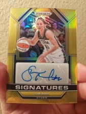 2023 Panini WNBA Prizm Sue Bird GOLD PRIZM AUTO #6/10