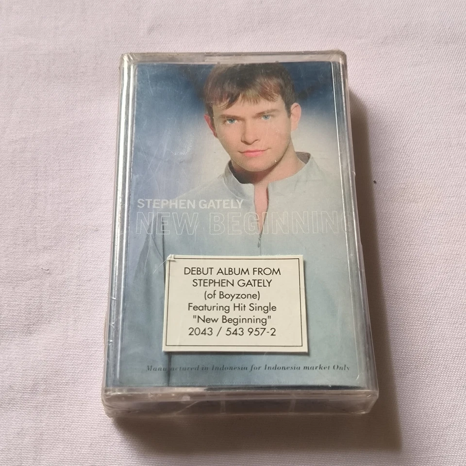 Stephen Gately Boyzone - New Beginning 2000 original indonesia tapes NEW - Image 1 of 4