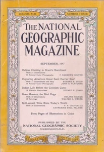 national geographic-SEPT 1947-INDIAN LIFE BEFORE THE COLONISTS CAME. - Picture 1 of 2