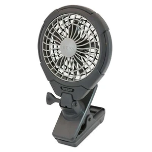 Treva 5 Inch Two Speed Battery & USB Powered Clip On Fan - Slim and Portable ... - Picture 1 of 7
