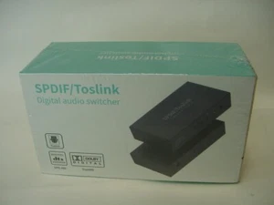 NEW SEALED - GRAYRABBIT SPDIF TOSLINK DIGITAL AUDIO SWITCHER - Picture 1 of 3