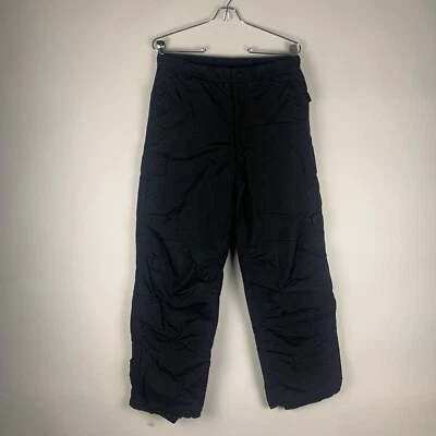Pantalón de Nieve Rawik Outwear Talla L 30X28 Negro Bolsillos Dobladillo Ajustable Foto 1 de 4