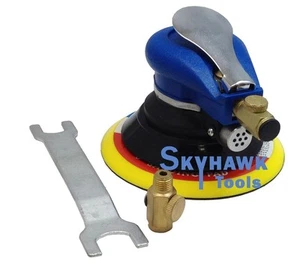 LIJADORA DE PALMA ORBITAL ALEATORIA AIRE 9000 RPM 6" 1/4" NPT 90 psi para carrocería automática/carpintería - Imagen 1 de 1