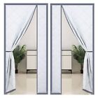 Side Opening Door Curtain Cotton Portiere High-quality Doorway Curtain  Office