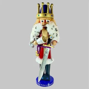 LARGE Steinbach - King Arthur - German Nutcracker -Camelot Series 18" - Picture 1 of 16