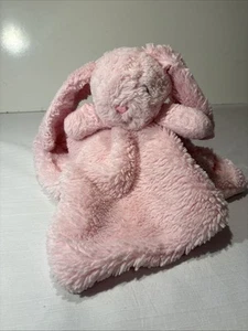 Koala Baby Pink Bunny Rabbit Lovey Rattle Security Blanket Plush Stuffed Animal - Picture 1 of 8