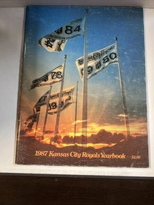 1987 KANSAS CITY ROYALS Yearbook 1985 World Champions Baseball Memorabilia - Picture 1 of 4