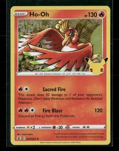 Ho-Oh 001/025 Pokemon Celebrations Holo Rare NM - Picture 1 of 2