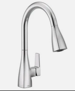 Cleveland Faucet Company 76162 Pizarra 1 Manija Arco Alto Grifo de Cocina Desmontable - Imagen 1 de 4