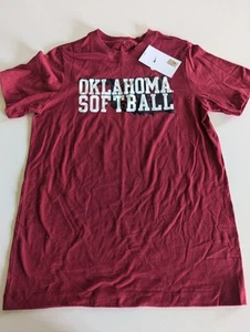 Oklahoma Softball Nike Athletic Gear Shirt Tee Short Sleeve Youth 8 large kids - Picture 1 of 4